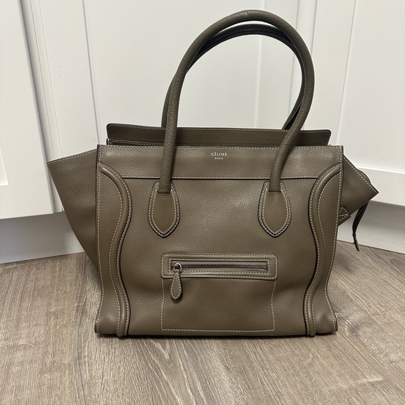 Authentic Celine Luggage tote grey - Picture 1 of 6